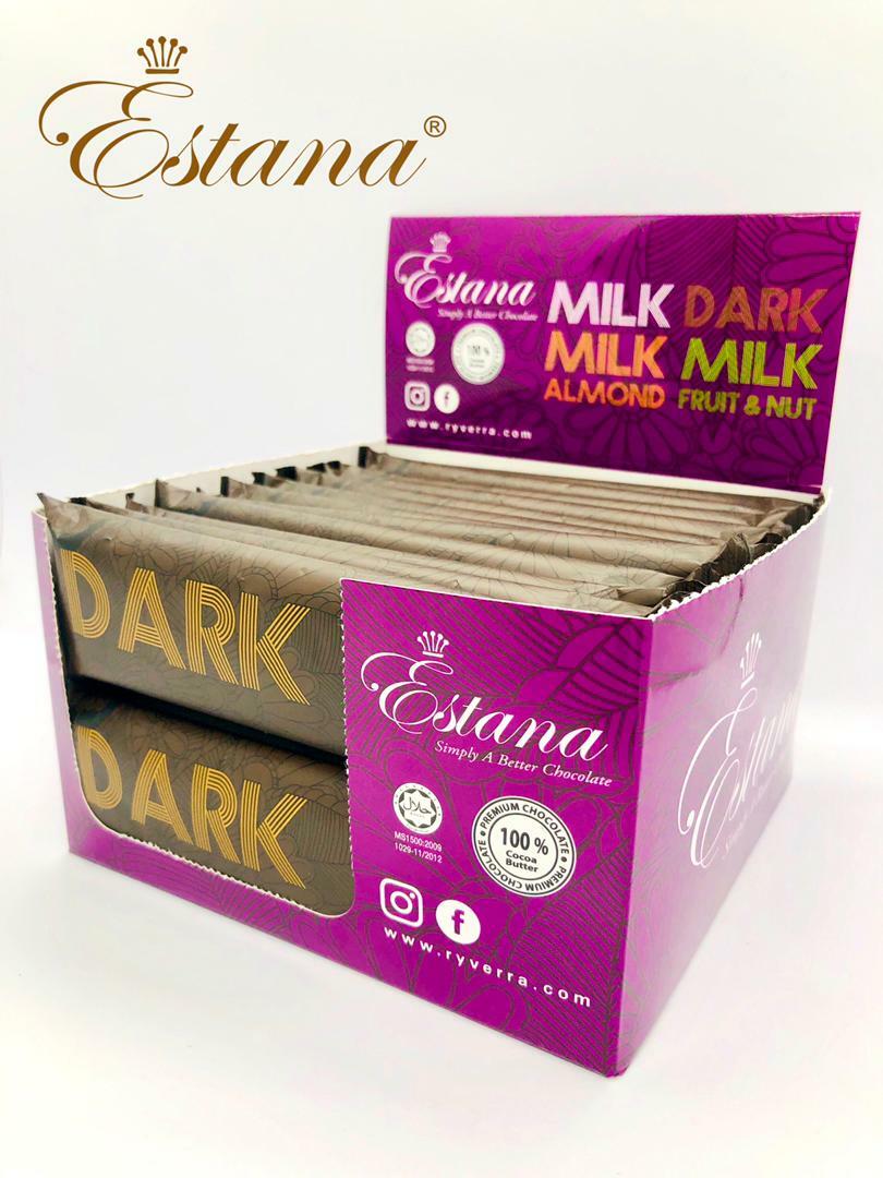 Estana Dark Chocolate Bar 45g