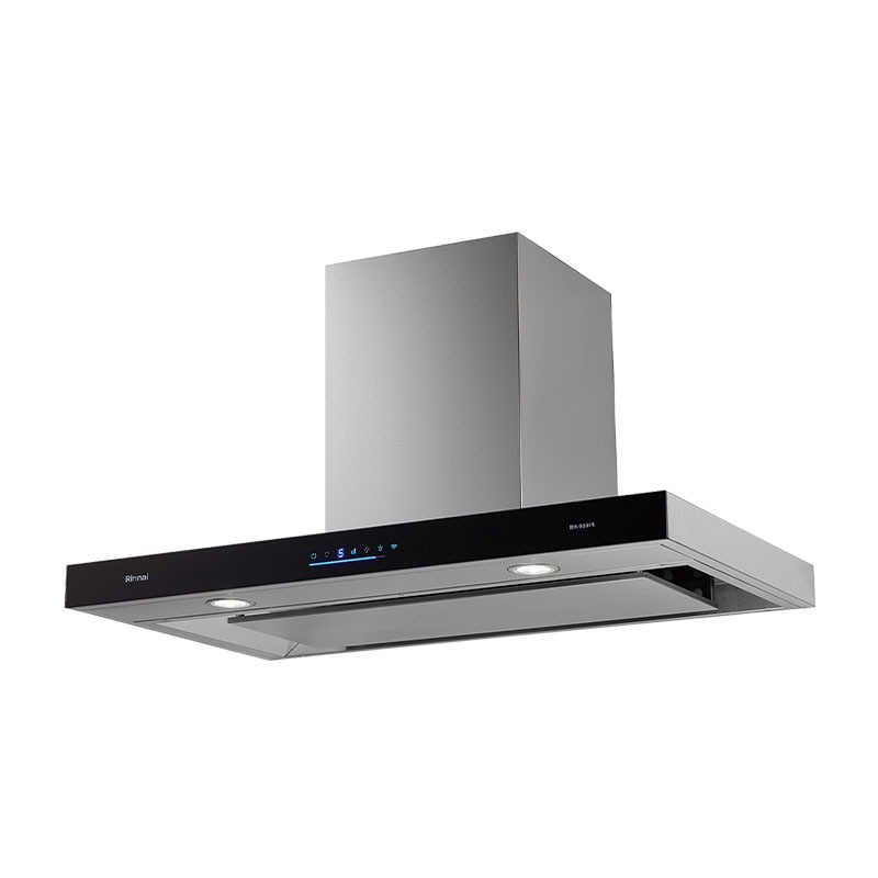 【結帳現折】Rinnai 林內 90CM 倒T式 4D直吸 智能連動 排油煙機 RH-9391R