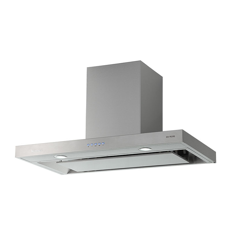 【結帳現折】Rinnai 林內 90CM 倒T式 4D直吸 導流設計 排油煙機 RH-9390