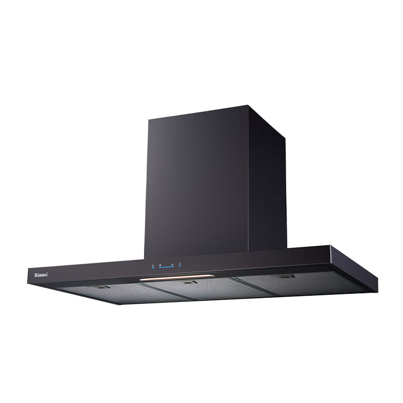 【結帳現折】Rinnai 林內 90CM 倒T式 高質感不銹鋼 排油煙機（黑） RH-9131(B)