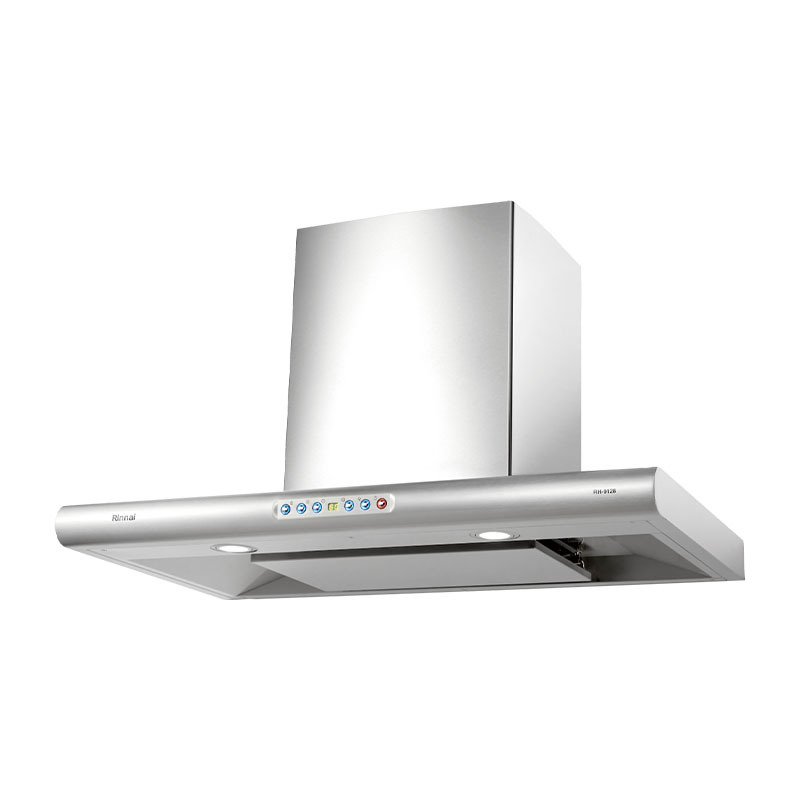 【結帳現折】Rinnai 林內 90CM 守護者小鯊 倒T式 雙導流板 排油煙機 RH-9128