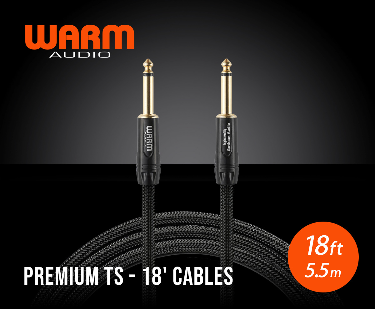 Warm Audio Premium TS - 18' Cables