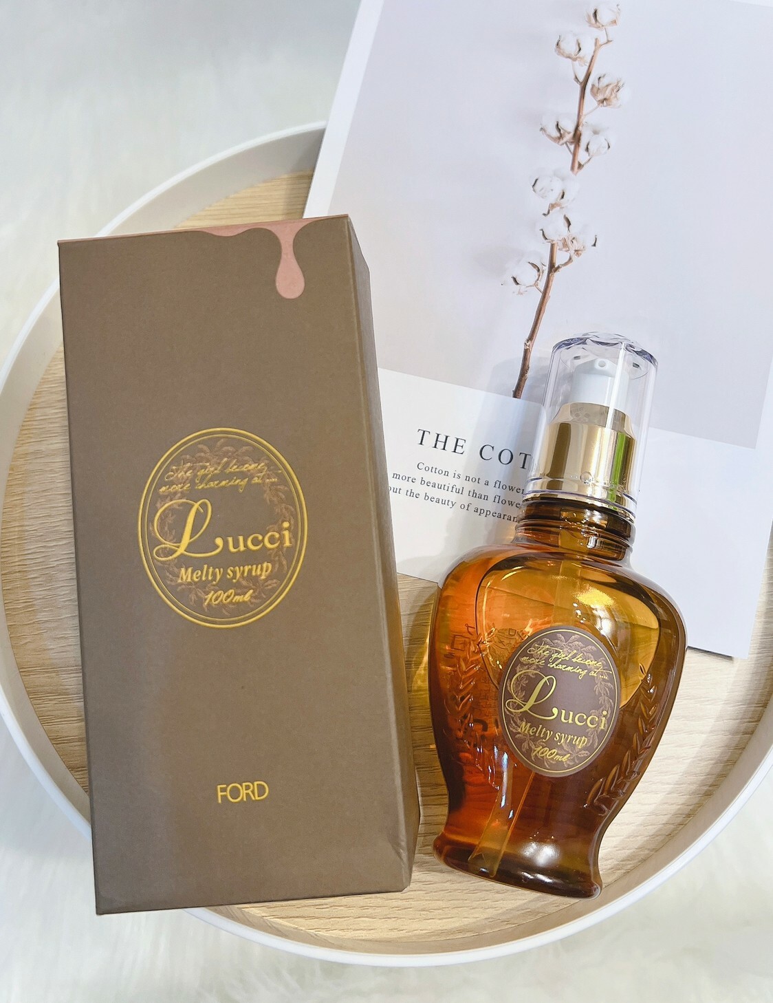 Lucci 麗綺 午茶髮粧系列–堅果花油 100ml
