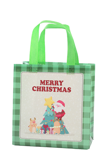 聖誕節無紡布+PP袋5002