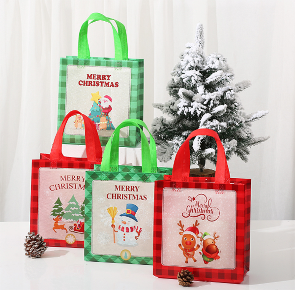 聖誕節無紡布+PP袋5002