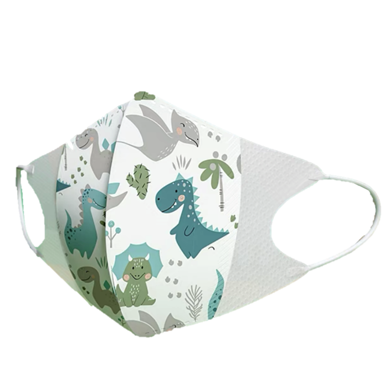 Greennose 3D立體兒童口罩 10片裝 4歲+ 恐龍