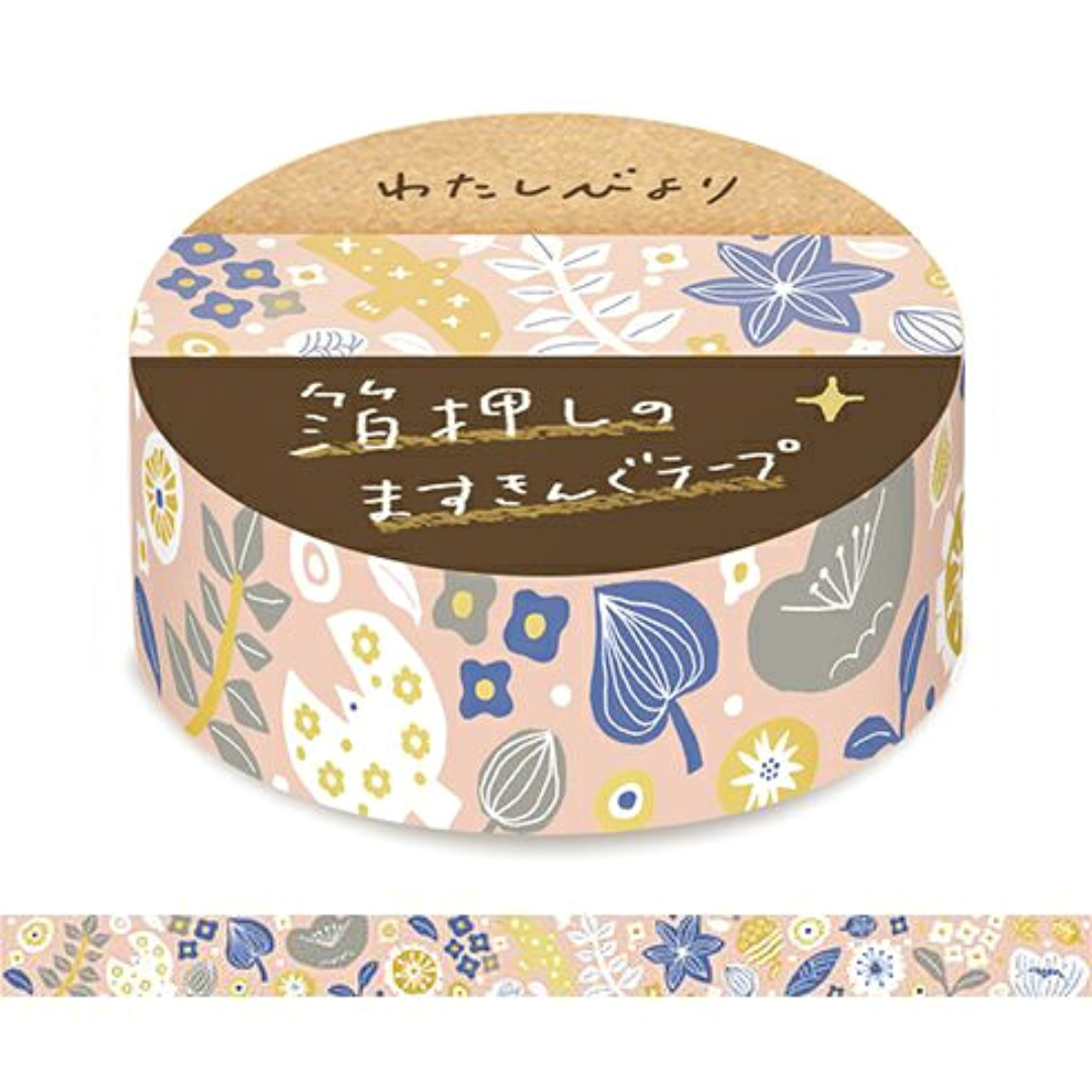 Furukawashiko Washi Tape with Hot Stamping－From Me Series (Japanese Stationery Brand)