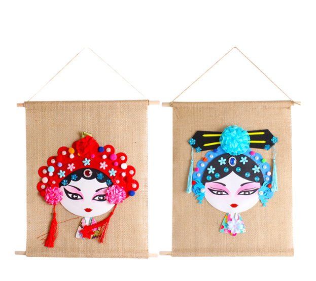 中國古風京劇掛飾DIY材料包 M1007