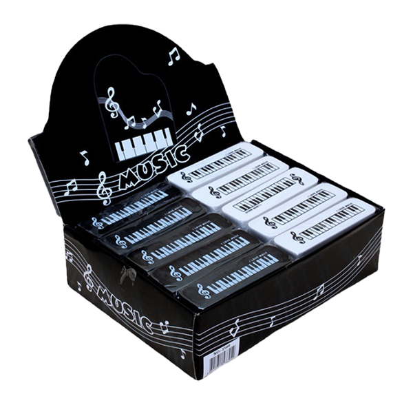 音樂鋼琴音符橡皮擦 3011
