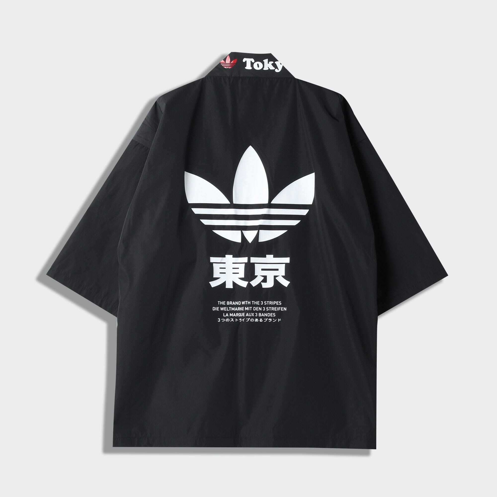 【adidas 日本東京限定和服罩衫 】