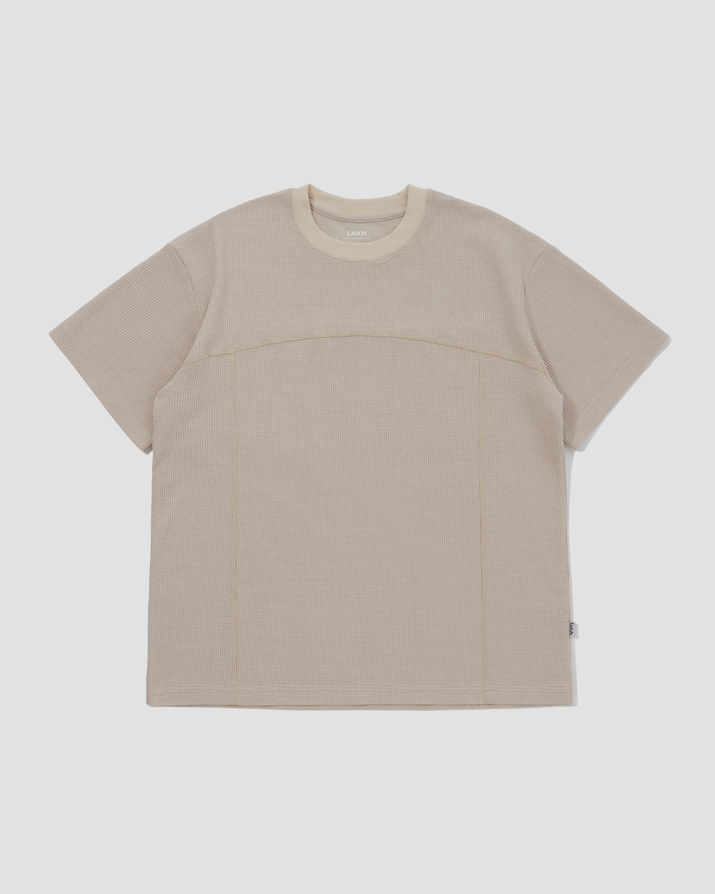 [現貨] LAKH SS22 Waffle Stitched Tee Sand