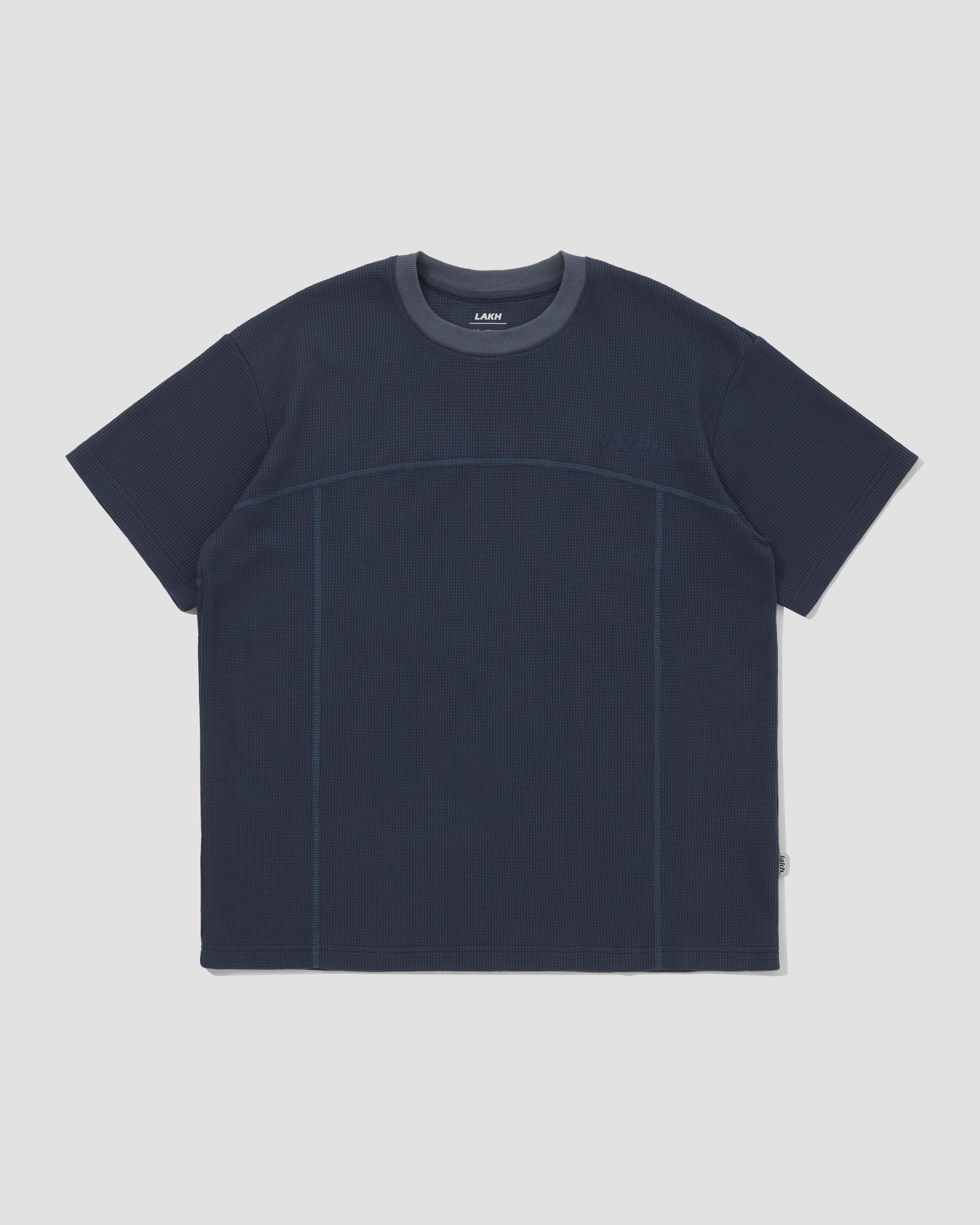 [現貨] LAKH SS22 Waffle Stitched Tee Navy