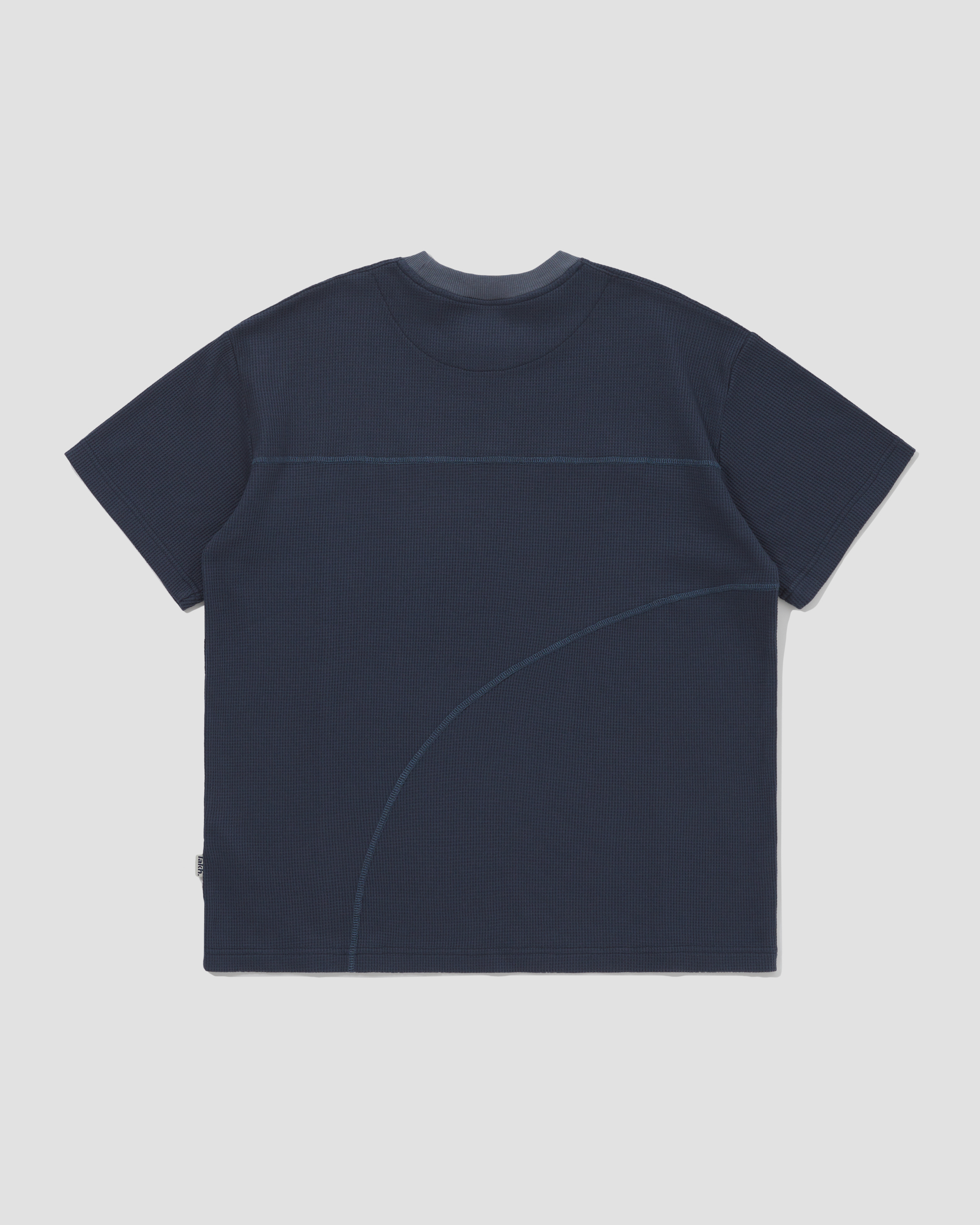 [現貨] LAKH SS22 Waffle Stitched Tee Navy
