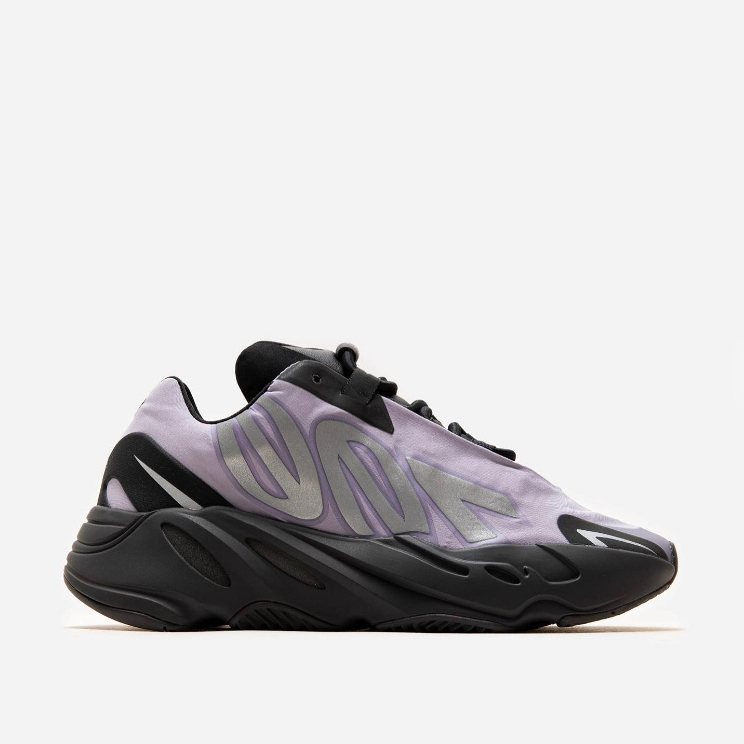 【 adidas YEEZY BOOST 700 MNVN GEODE 黑紫反光 限定款 】