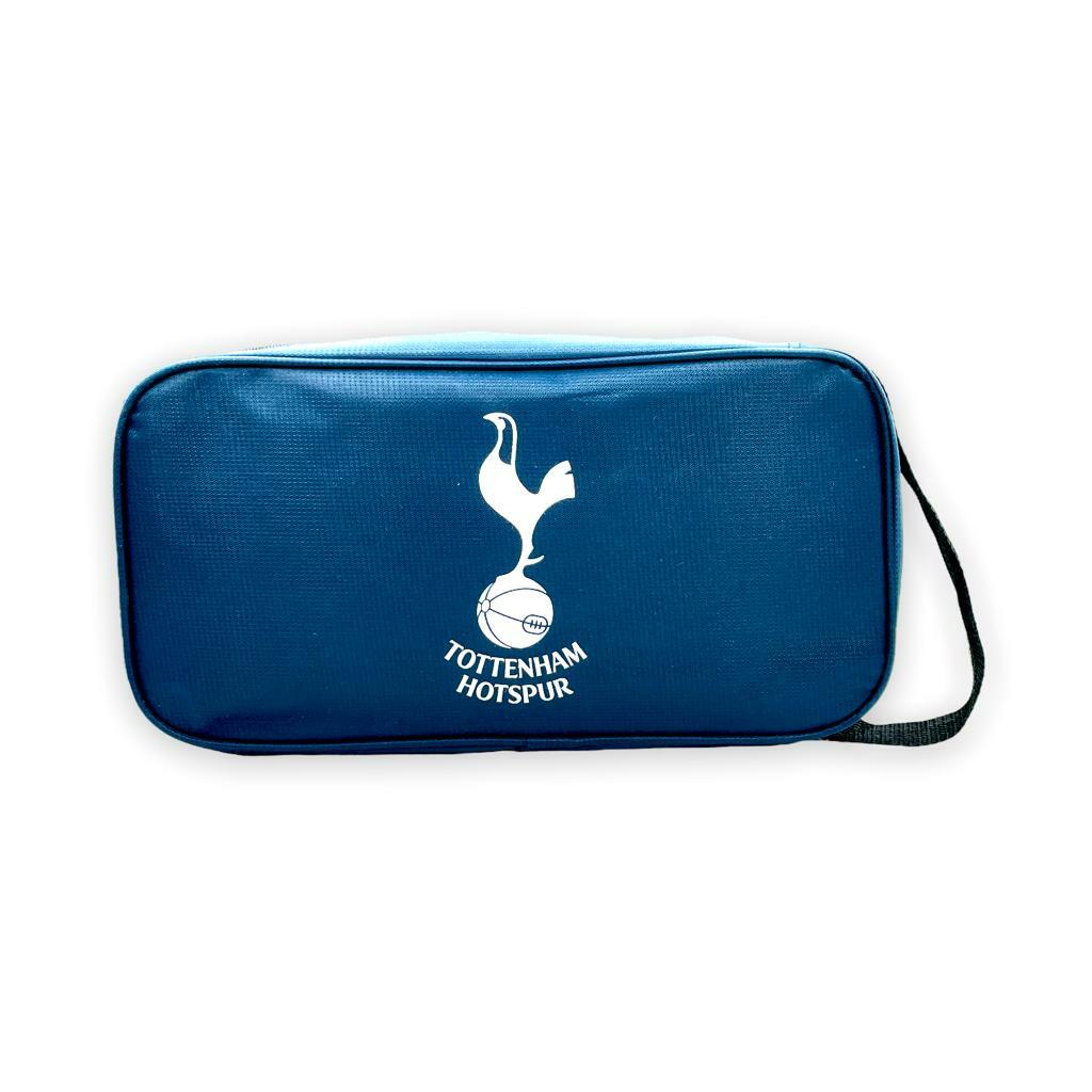 熱刺藍色銀會徽鞋袋