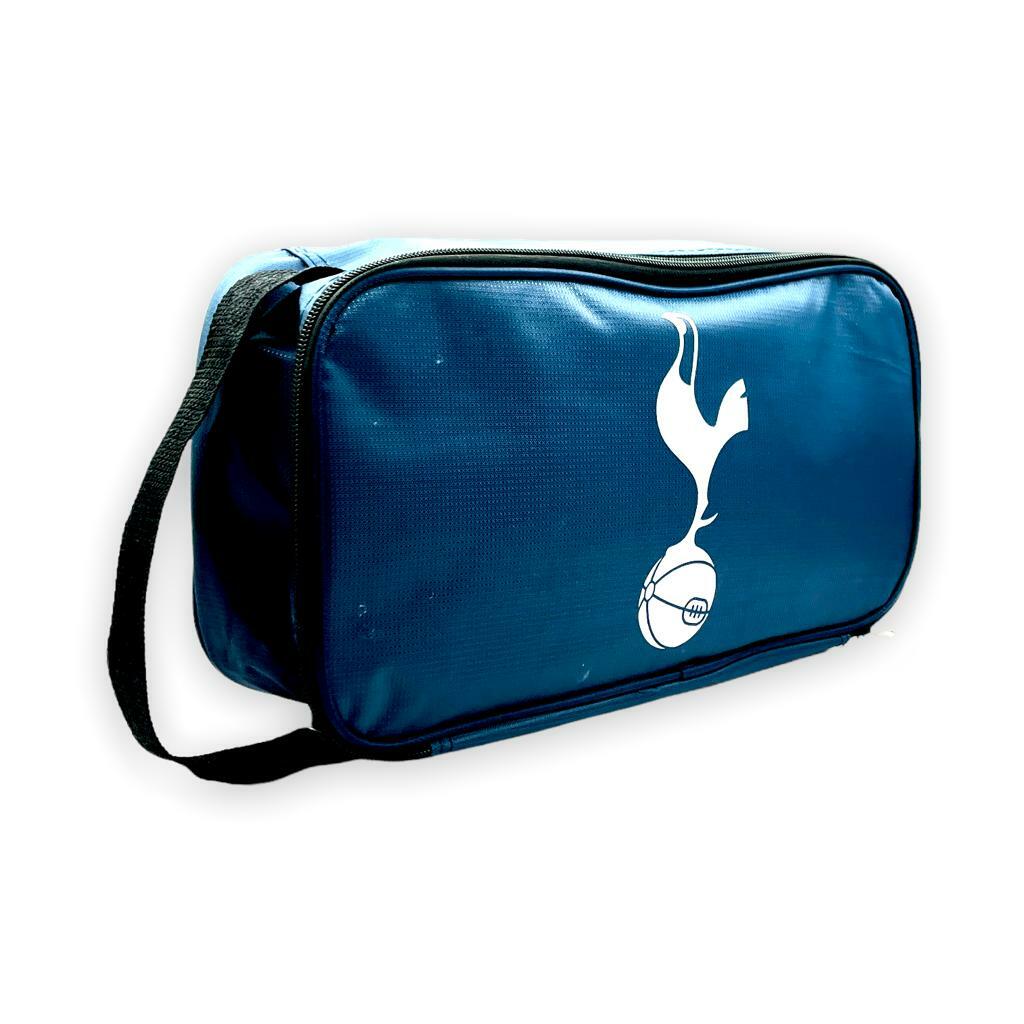 熱刺藍色銀會徽鞋袋