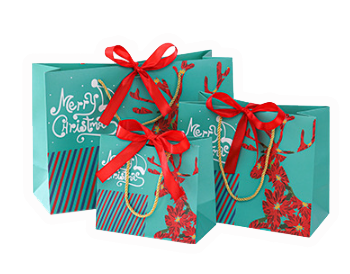 聖誕節手提禮品紙袋A073 A073