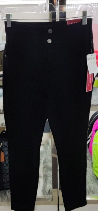 [S] GUESS MARLAH ULTRA HR BLING PKT SKNY,BLACK RINSE WASH, Q1RA04D2XP2-RIBK [FINAL SALE] (SGU140)