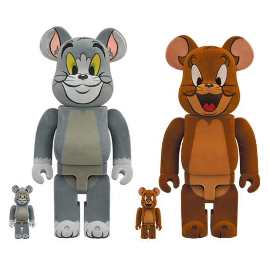【 BE@RBRICK | 100%+400% TOM&JERRY 】