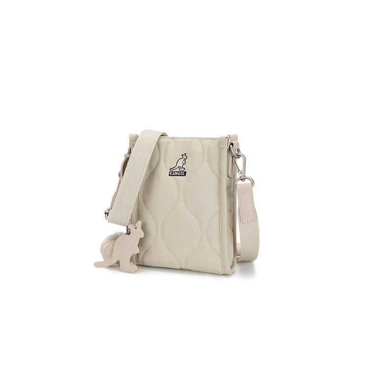 <韓國代購> KANGOL QUILT II SMALL CROSS BAG