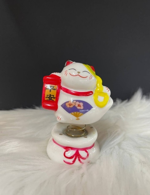 [S] FORTUNE CAT ON MONEY BAG, SZZ39 (SZZ39)