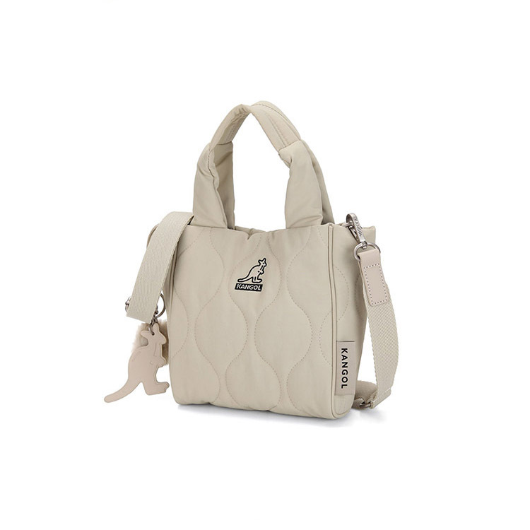 <韓國代購> KANGOL QUILT II SMALL TOTE BAG