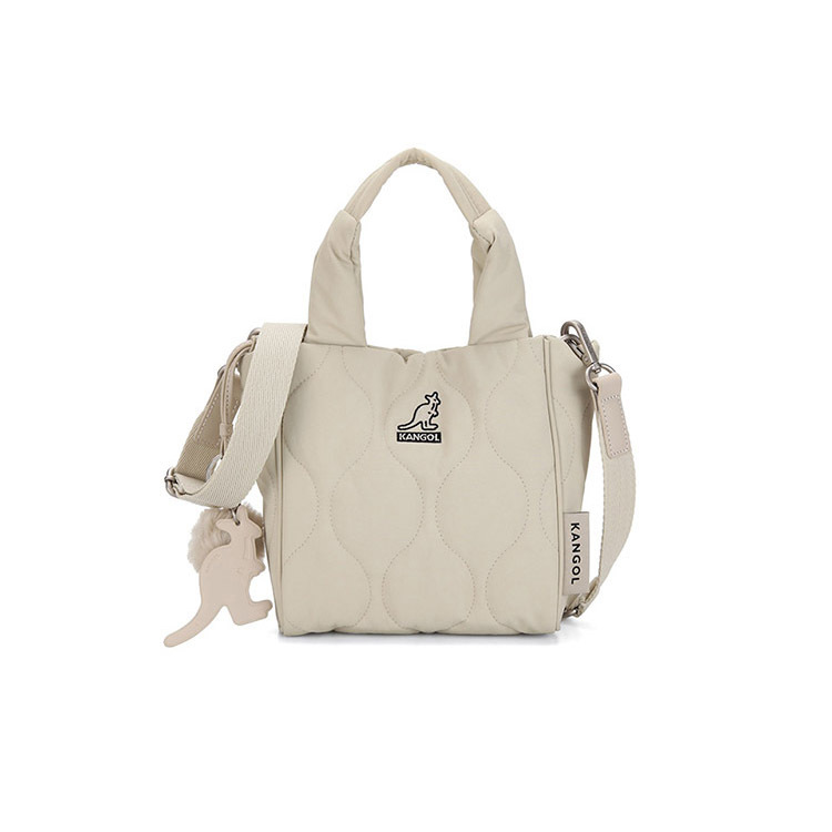 <韓國代購> KANGOL QUILT II SMALL TOTE BAG