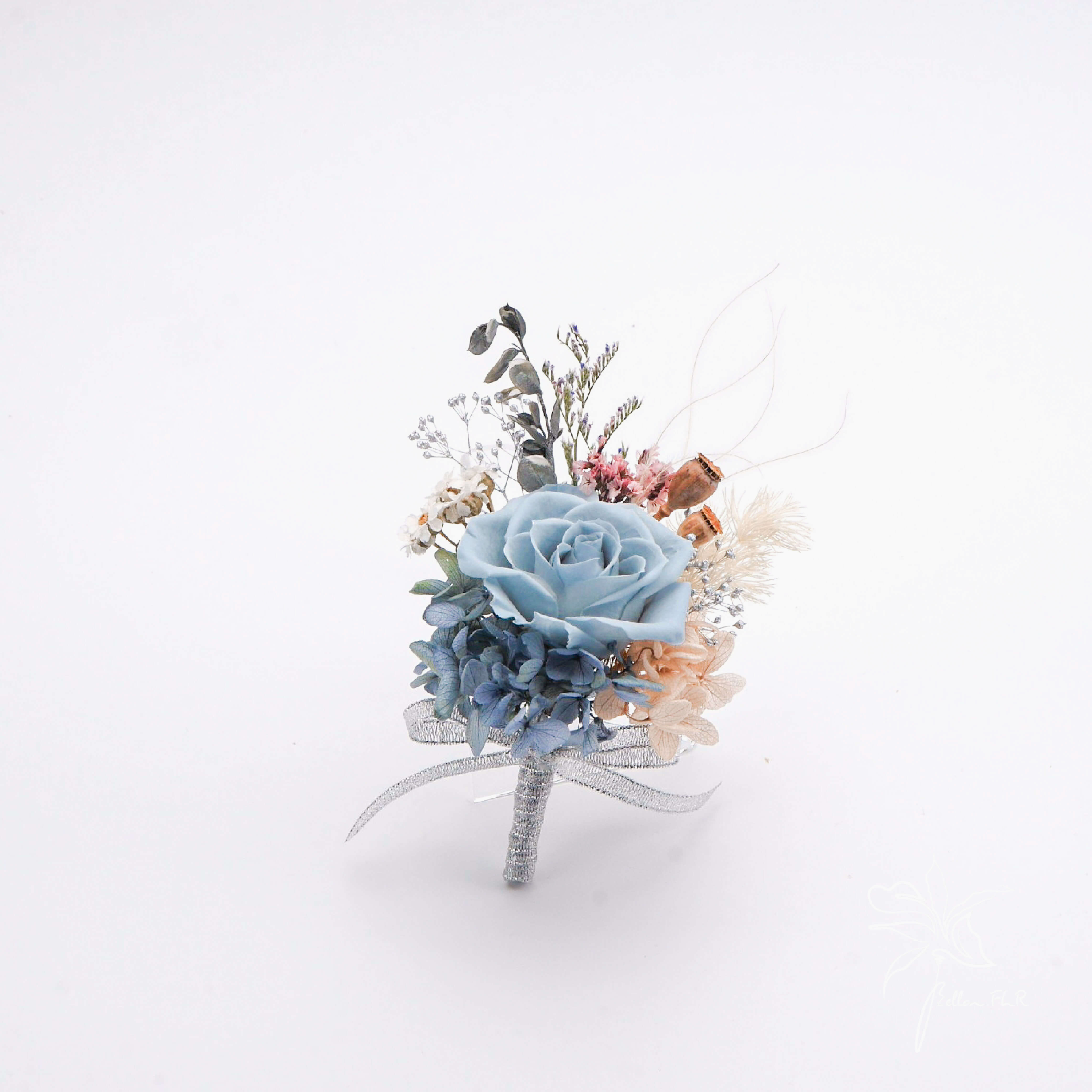 【永恆的承諾】永生玫瑰胸花