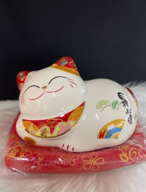 [S] SLEEPING FORTUNE CAT, SC9012-17 (SZZ58)