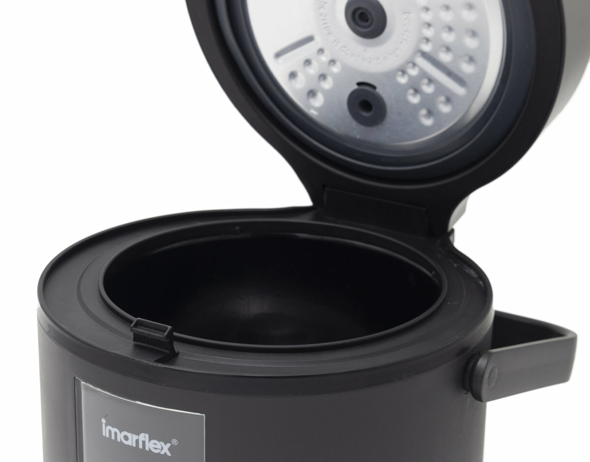 伊瑪  Imarflex   IRC-YH16BK‧『黑釜』特厚內膽迷你西施煲‧0.8升‧香港行貨,原廠2年保養‧