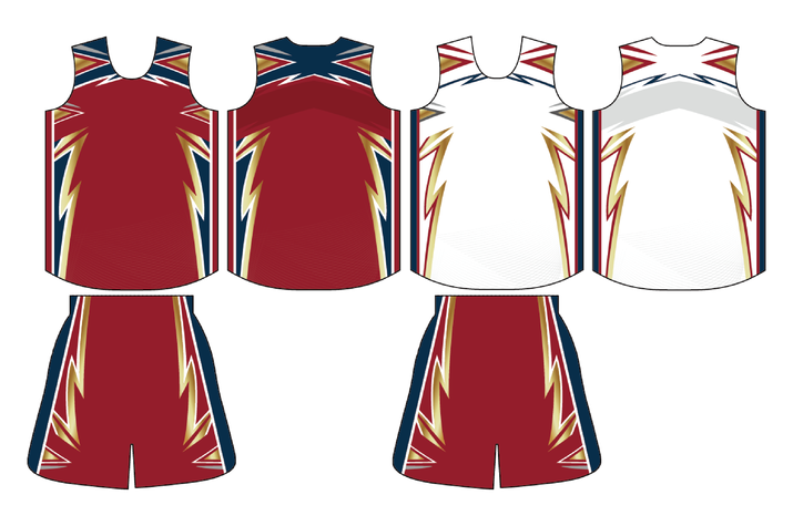 雙面昇華籃球服 - 克林特