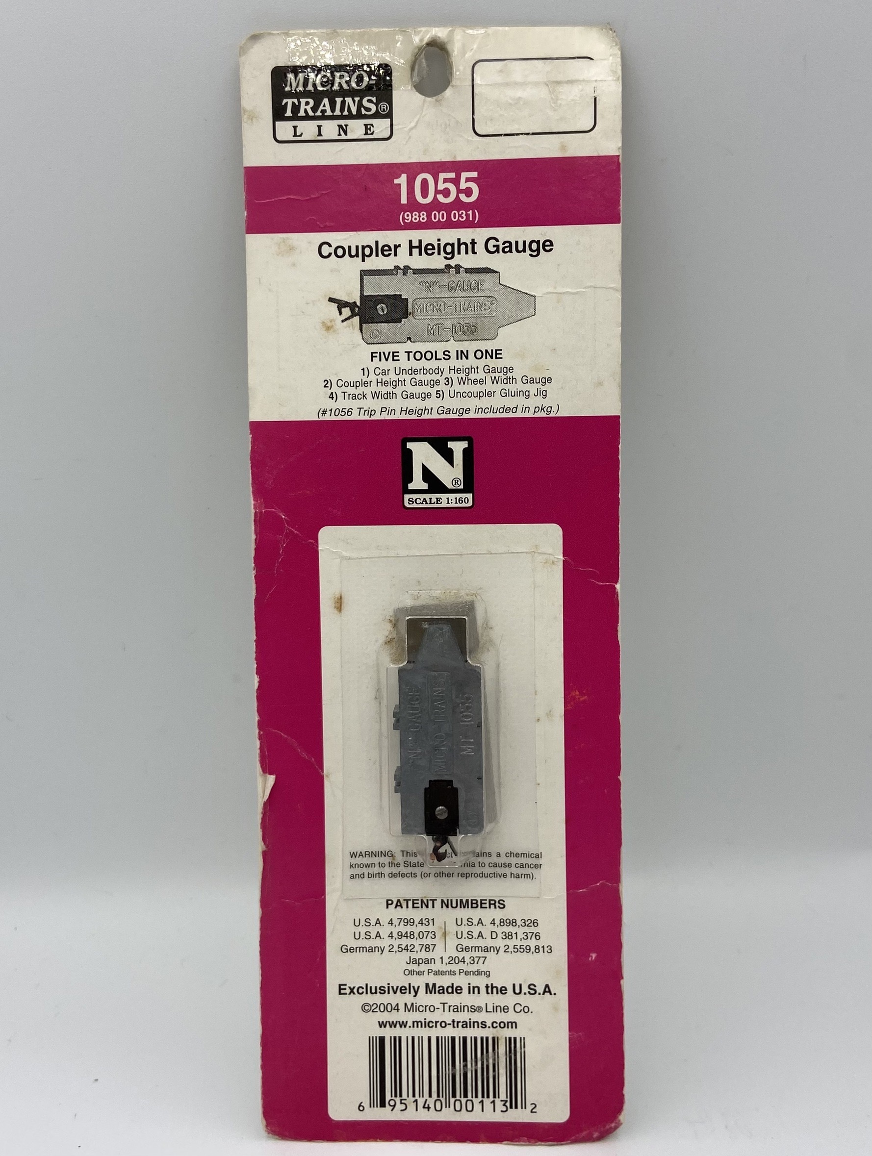 Micro-Trains 1055 Coupler Height Gauge