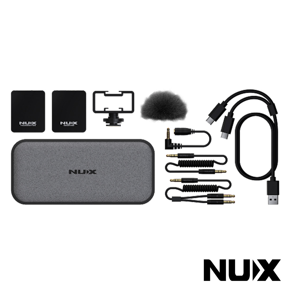 NUX B-10 VLOG 2.4GHz 無線麥克風系統