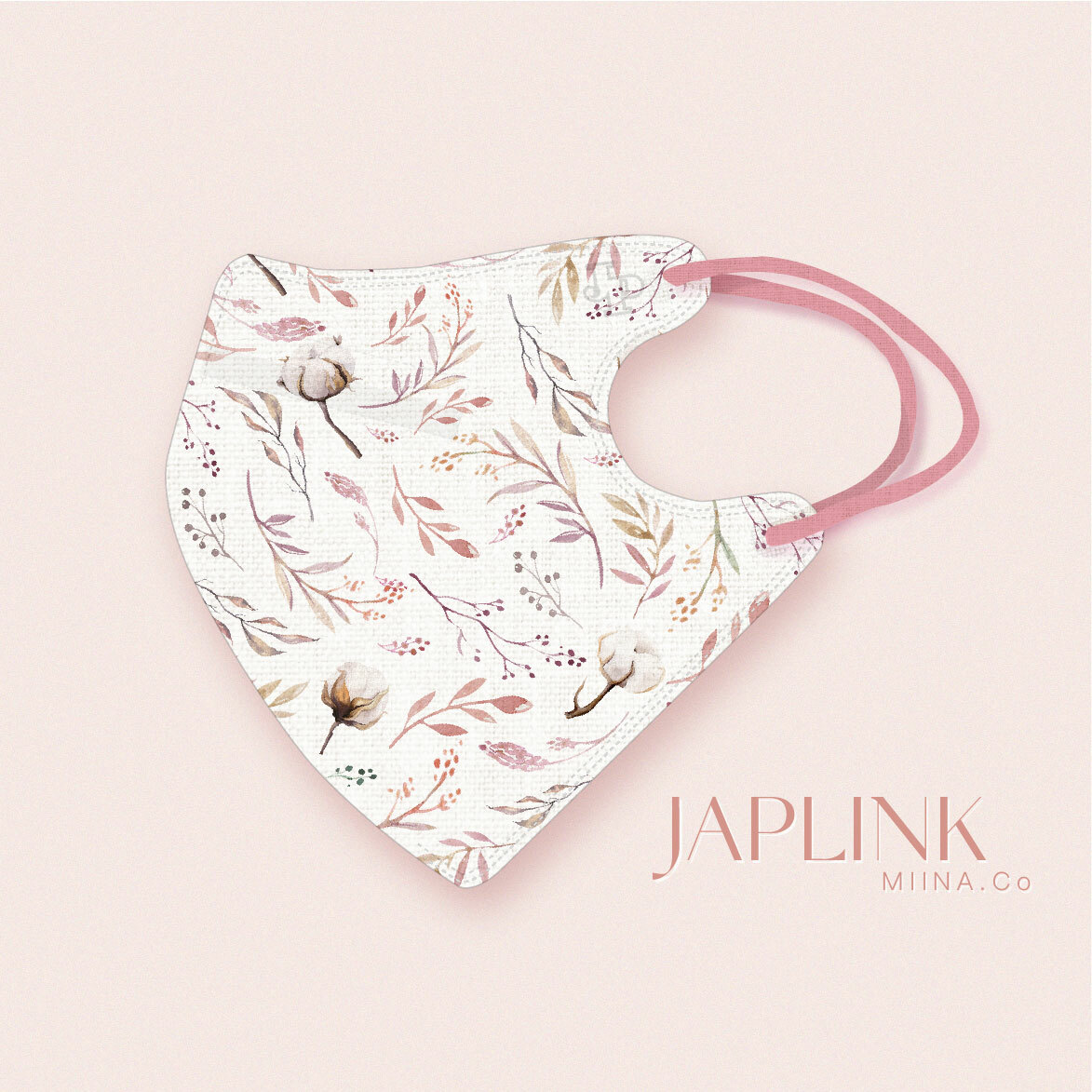 JAPLINK 設計款 立體口罩【 Design 】棉花