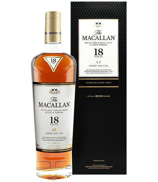 麥卡倫 18年 2019 單桶 (US)