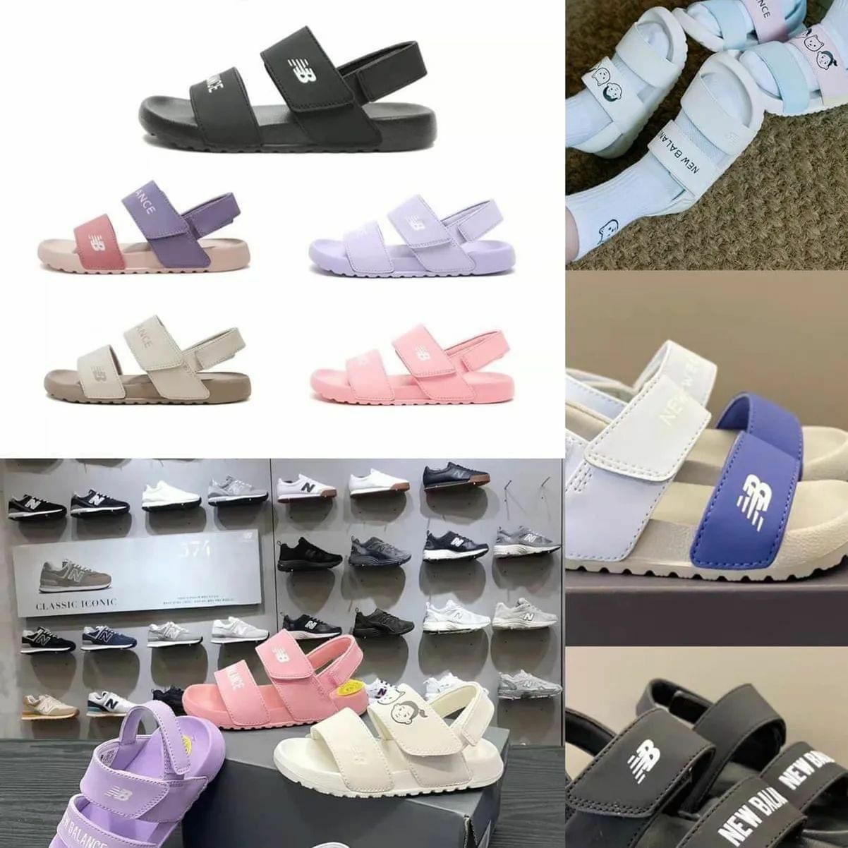 New Balance兒童魔術貼涼鞋