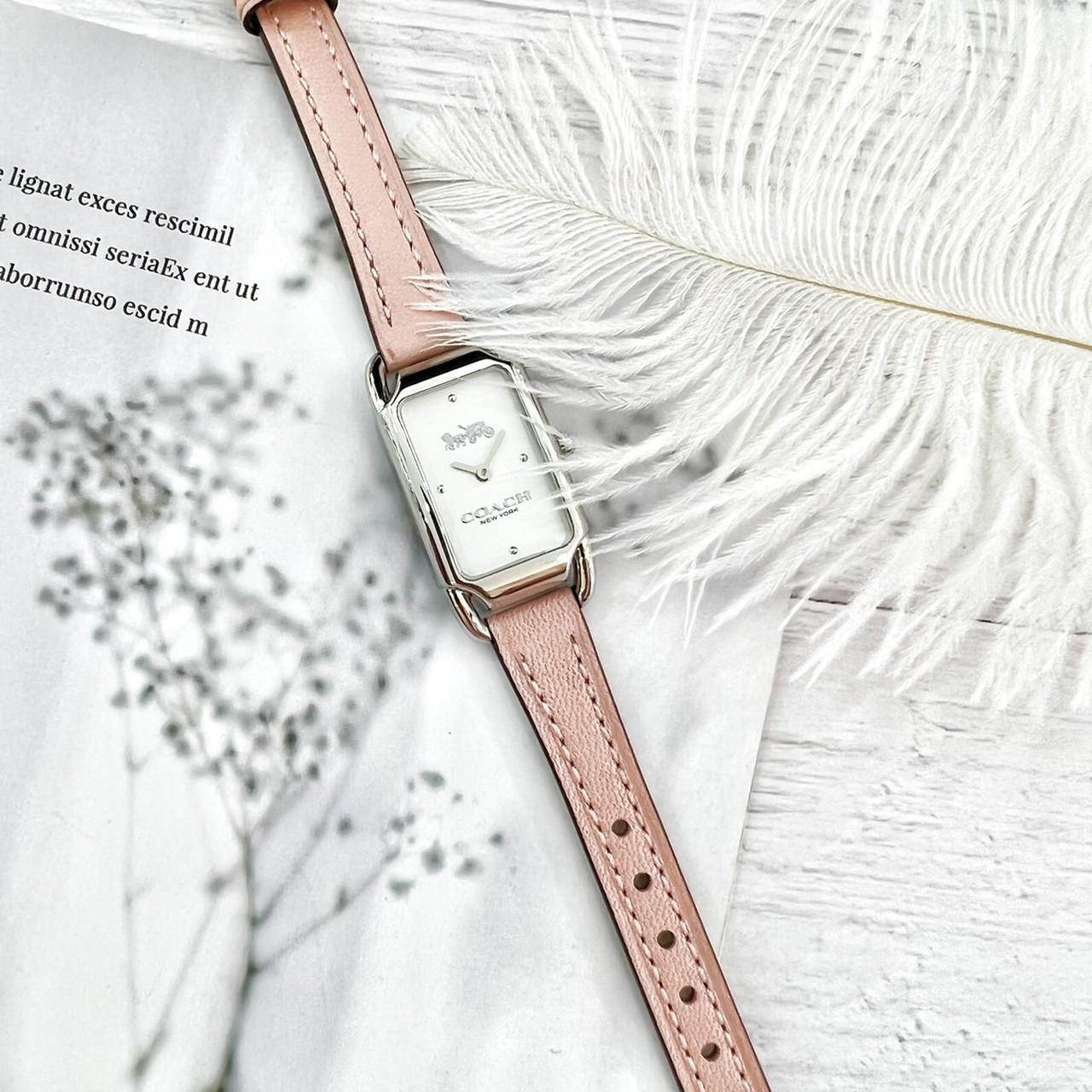 【COACH】經典馬車方形腕錶 CO14504040 20mm  現代鐘錶