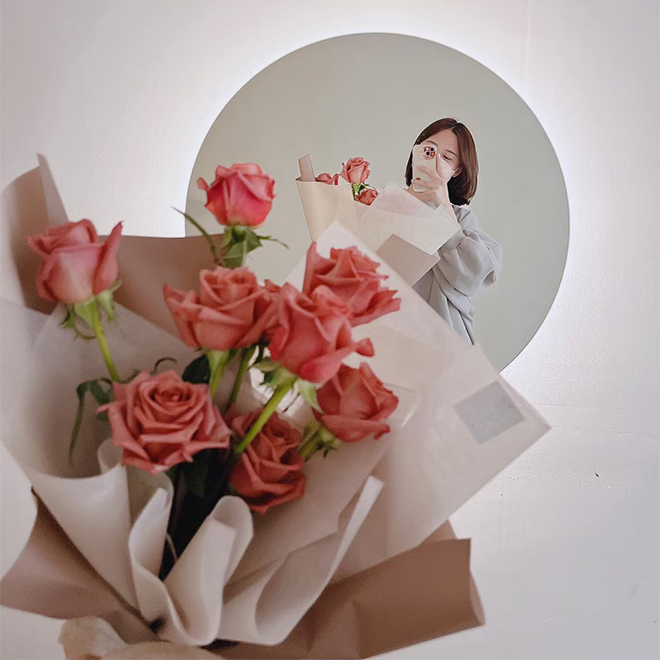 韓式鮮花玫瑰花束