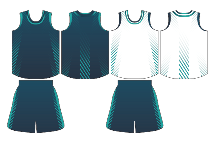 雙面昇華籃球服 - 戰神