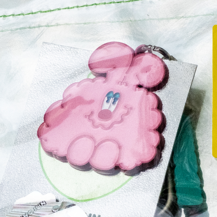 Kingjun｜吊飾｜蠢兔