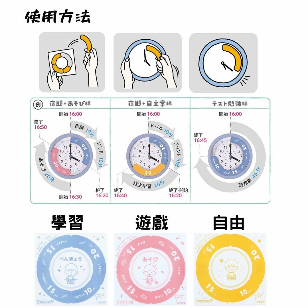 日本兒童學習時鐘