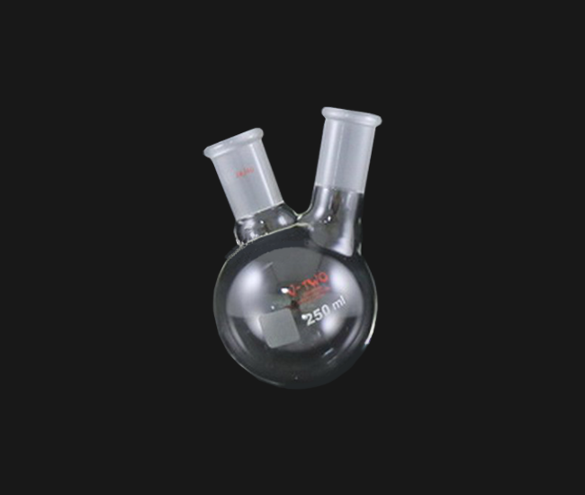 二口燒瓶-磨砂 (台製)