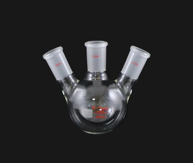 三口燒瓶-磨砂 (台製)