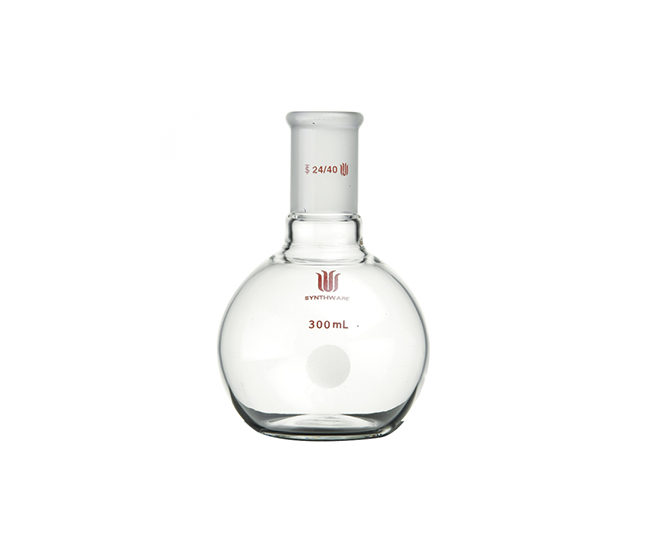 平底燒瓶-具磨口