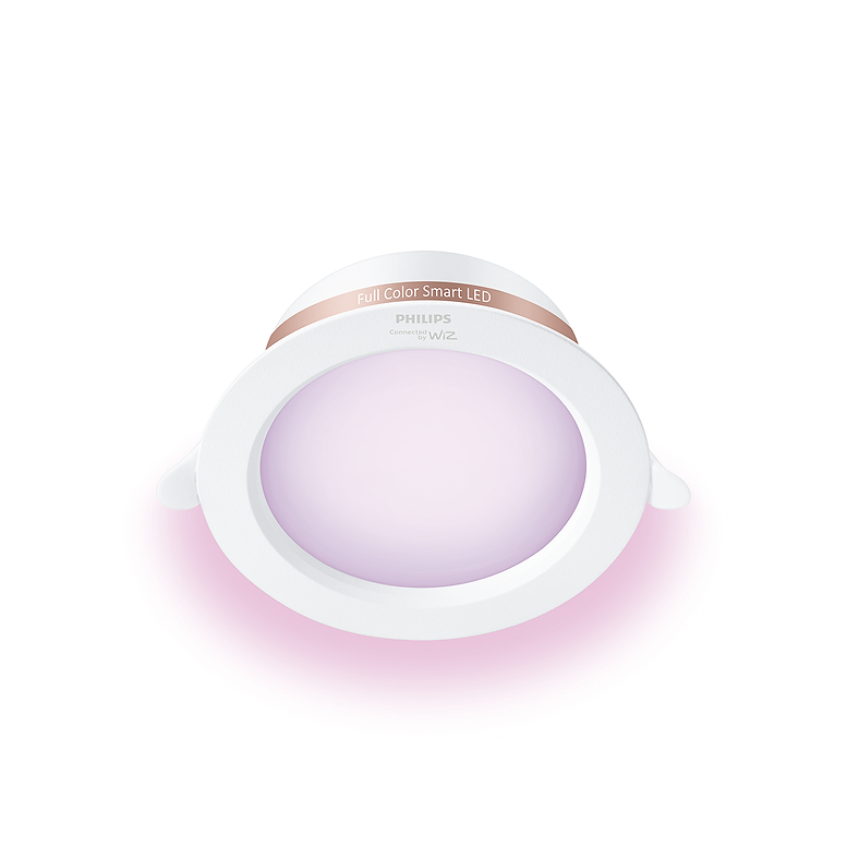 Philips RGB 6.5W 4" Smart Wi-Fi WiZ Connected recessed downlight 智能彩色嵌入式筒燈