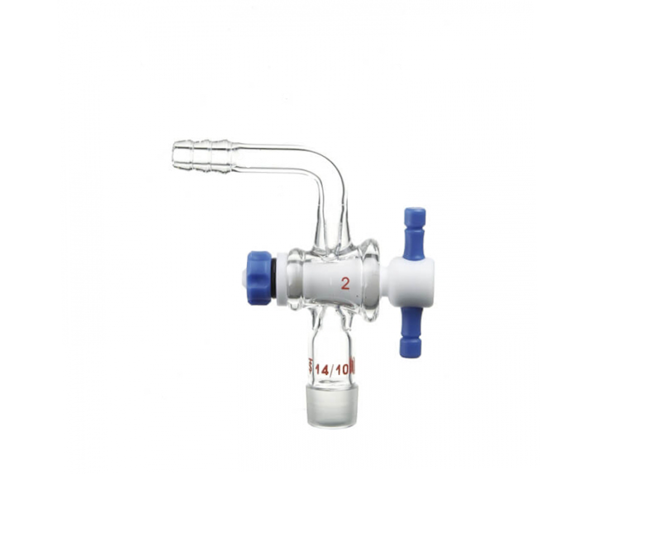 Adapter , Vacuum, With PTFE Stopcock