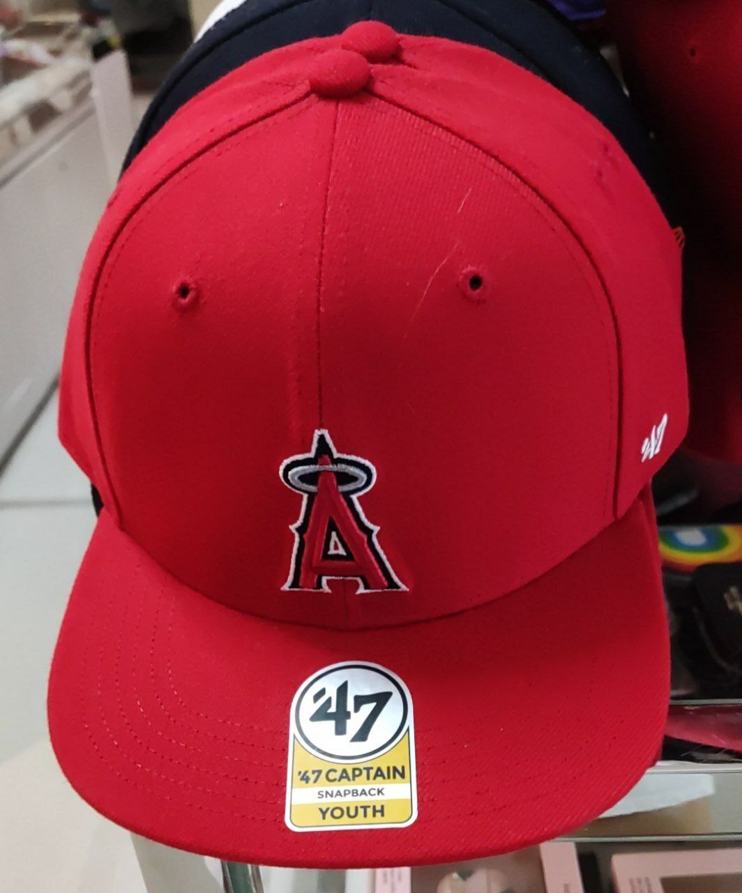 [S] MLB ANAHEIM ANGELS MLB YOUTH SNAPBACK CAP,RED, 192915918638 (SMLB137)