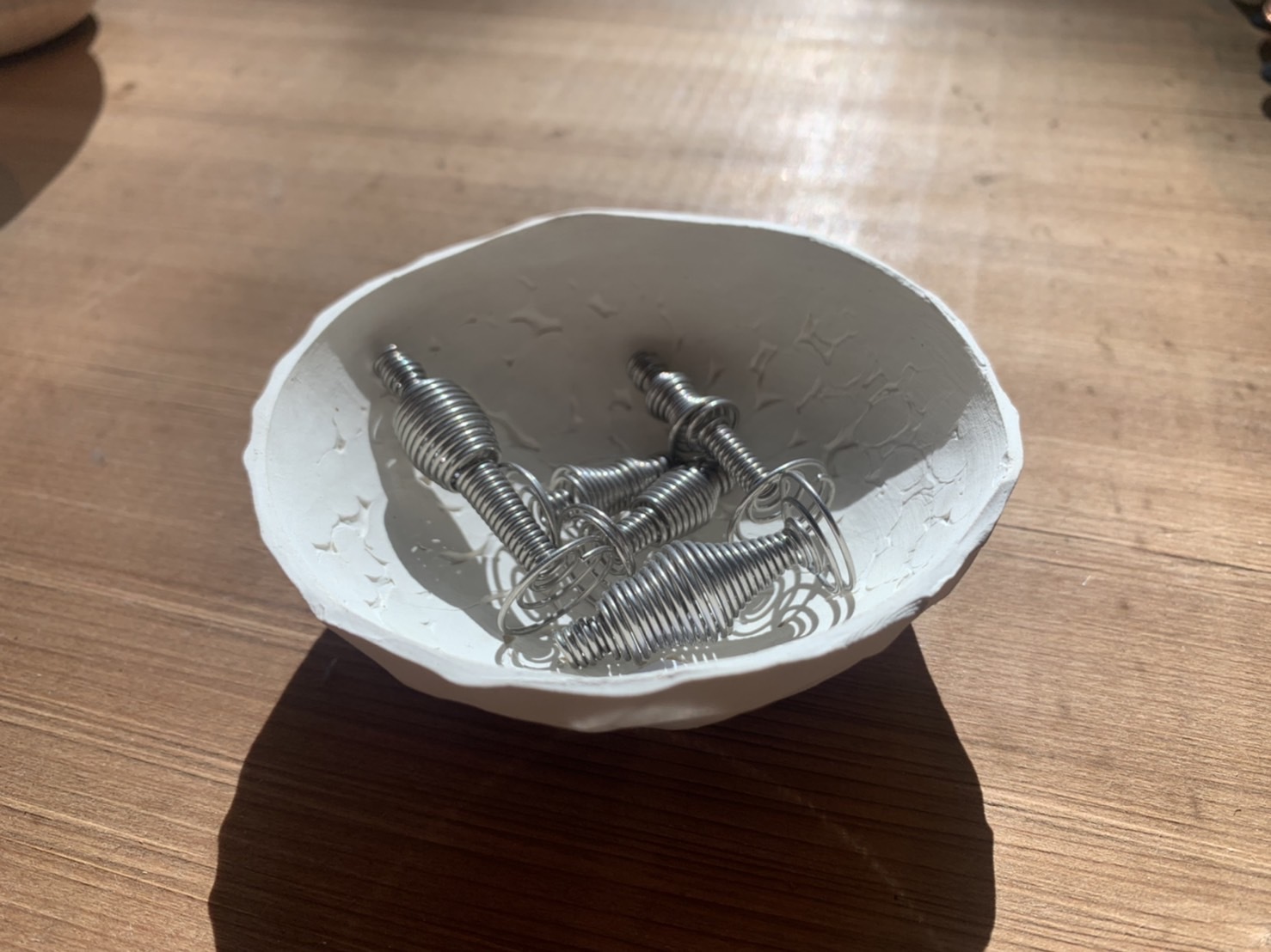 治器   白陶飾品盤