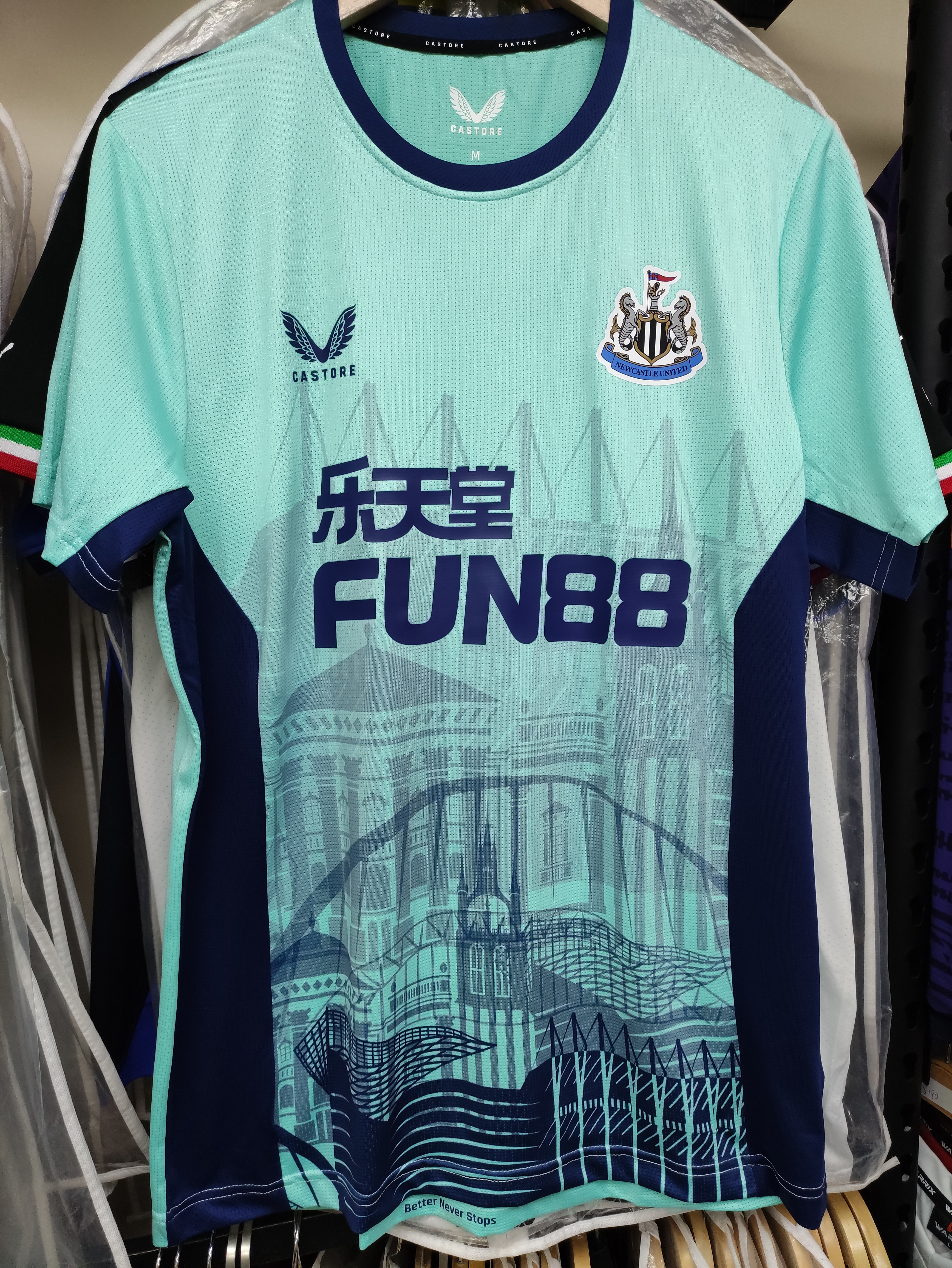 22-23紐卡素特別版球衣