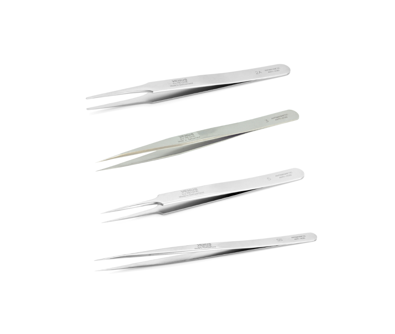 VENUS 不鏽鋼抗酸抗磁鑷子